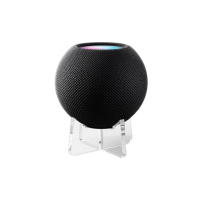 【百寶屋】適用HomePod mini 桌上型飄浮 透明收納防滑支架