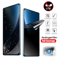Full Cover Anti Spy Hydrogel Film For Xiaomi 12 12X Mi 12 Pro Prevent Peeping Privacy Screen Protector Film on Mi 12/12x/12Pro