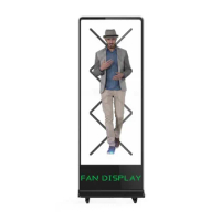 Hologram 3D marketing advertising equipment video wall holographic fan LED hologram display