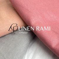 Kain Bahan Line Rami Kemeja/Koko/Casual 1 Meter - Linen Rami