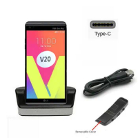 New V20 Battery Charger Phone Holder Desktop Station Dual Charge Cradle For LG V20 H990 H910 H990N F800 BL-44E1F Dock Holder