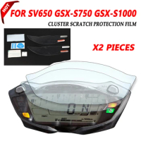 For Suzuki SV650 SV 650 GSXS750 GSXS1000 GSX-S750 GSX-S1000 Motorcycle Cluster Scratch Protection Film Screen Protector