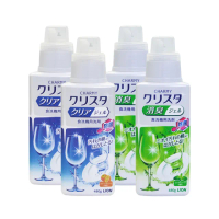 【LION 日本獅王】雙重特效 洗碗機專用凝膠洗潔精480g 4入組(甜橙花香/香草柑橘)