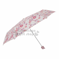 小禮堂 美樂蒂 頭型柄折疊雨陽傘《粉.櫻花》折傘.雨傘.雨具