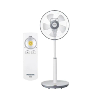 【Panasonic 國際牌】12吋五片扇葉ECO智能溫控微電腦DC立扇 附遙控器(F-S12DMD)
