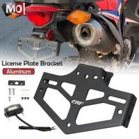 For HONDA CRF300L CRF 300L RALLY CRF 300 L ABS CRF300LS 2023 2022 2021 Motorcycle Accessories Rear License Plate Bracket Holder