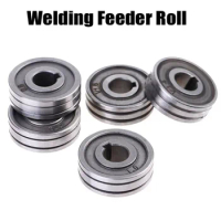 MIG MAG Welding Feed Roller Wire Drive Wheel Knurl K V U Groove for Steel Aluminum Flux Cord Wire Welding Machine Accessory