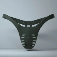 3D Printing Nylon Resin Chastity Belt Full Cover Chastity Lock Custom Sex Toi for Man Micro Chastity