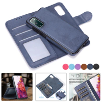 Magnetic Removable Wallet Flip Case For Samsung Galaxy A33 A53 A73 A52 A72 A42 A32 A13 5G Casing Leather Card Holder Book Cover