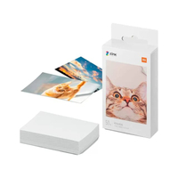 กระดาษพิมพ์ภาพ Portable Photo Printer Paper 20 แผ่น สีขาว