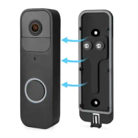 Metal Doorbell Back Plate Accessories Durable Universal Video Doorbell Plate Easy Install Doorbell Mounting Bracket for Blink