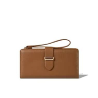 C2 Ferline Brown Leather Wallet - Dompet Kulit Wanita