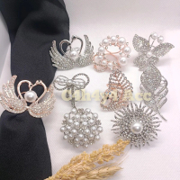 Ring Cincin Kerudung / Ring Hijab Premium / Ring Mutiara / Ring Permata full / Ring Jilbab Fashion W