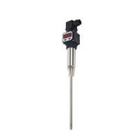 4-20mA PT100 Temperature Transmitter with LED digital display for hydraulic liquid temperature sensor