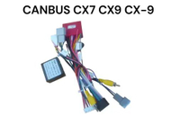 kabel soket PNP head unit android plus canbus Mazda CX7 CX-7 CX9 CX-9 2006 - 2012 A-4.3