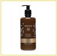 APIVITA 艾蜜塔皇室蜂蜜滋潤沐浴露 ROYAL HONEY CREAMY SHOWER GEL WITH ESSENTIAL OILS ECOPACK 500ML