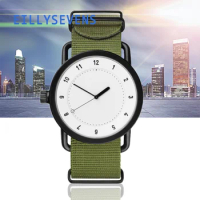 Men's Quartz Watch Nylon Strap Military Wrist Watches For Man Sports Army Men's Watch Luxury High Quality Reloj Hombre
