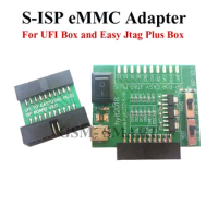 ISP eMMC Adapter Flyline widget supports Z3X Easy Jtag,UFI BOX，Fast connection （ Random color ）
