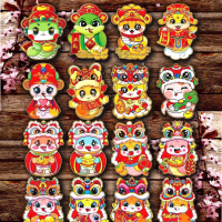 COMBO 50/100 cái Lì Xì Chibi TẾT 2025,dễ thương cử hình Rắn,BUBU