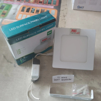 Lampu LED Surface Panel Light 6W White|Downlight Tempel