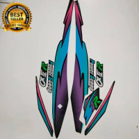 Striping Yamaha v100 Alfa Alfa 100 1996 power scoop striker Lis body motor berkualitas terbaik termu