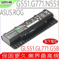 ASUS GL551,GL771 電池(業界最高規)-華碩 A32N1405, GL551JK,GL551JX,GL771JM,GL771JW,GL771JV,N551 ,N551JB,N551Z,N551ZU,N751  ,N751JM,N751JQ,N751JX