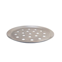 【de Buyer 畢耶】圓形鋁製氣孔披薩底盤24cm(厚餅皮推薦使用)