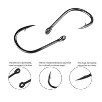 TaffSPORT Kail Pancing Set 100 PCS - Hemat Tempat, Tangkap Ikan Lebih Banyak, Besi Tajam Anti Karat 