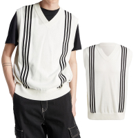 Adidas Hack KNT Vest 男款 白色 休閒 針織 運動風 上衣 背心 IM4574
