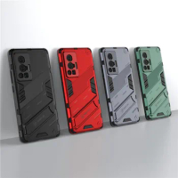 PUNK Phone Case For Vivo X70 Pro Cases For Vivo X70 Pro Cover Cases Armor PC Shockproof TPU Phone Back Cover For Vivo X70 Pro
