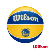 【WILSON】NBA隊徽系列 21 勇士 橡膠 籃球(7號)