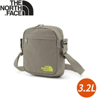 【The North Face 3.2L 休閒單肩包《灰黃》】3BXB/側背包/斜背包/休閒背包/通勤/出國
