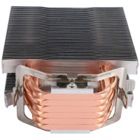 Fanless CPU Cooler 12Cm Fan 6 Copper Heatpipes Fanless Cooling Radiator For LGA 1150/1151/1155/1156/775 AMD