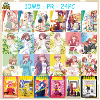 Anime Goddess Story 10M5 PR Nakano Miku Ichika Nakano Nino Hot Stamping Collection Cards Boys Toys Christmas Birthday Gifts
