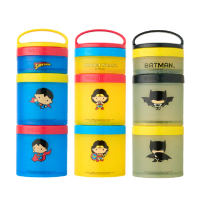 【Whiskware】DC特別款 趣味三層零食收納盒 美國原裝進口(保鮮盒 點心罐 BPA FREE)