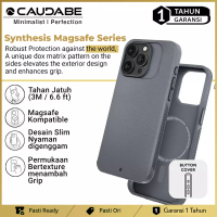 Caudabe Caudabe Synthesis Case iPhone 15 Pro Max 6.7" - Magsafe Casing - Gray