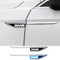 Car Fender Side Blade Stainless Steel Decal Car Body Protective Sticker For Saab 93 95 Saab 9-3 9-5 900 9000