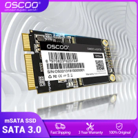 OSCOO mSATA SSD 16GB 32GB 64GB 128GB 256GB 512GB Mini Sata Internal Solid State Drive SATA3.0 Disk For Dell Lenovo Hp Laptop