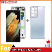 New OLED For Samsung Galaxy S21 Ultra 5G G998 G998U LCD Display Touch Screen Digitizer Replacement For Samsung Galaxy S21Ultra