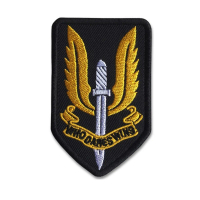 PakLak : Tactical Patch อาร์มตีนตุ๊กแกปักลาย who dare wins Size 8cm x 5cm