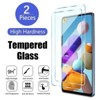 2PCS Tempered Glass For Samsung Galaxy A14 A54 A53 A13 A33 A34 A52S 5G Screen Protector For Samsung A52 A73 A21S A51 A72 Glass