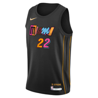 เสื้อ Miami Heat Nike City Edition Swingman Jersey - Jimmy Butler - Youth - สีดำ