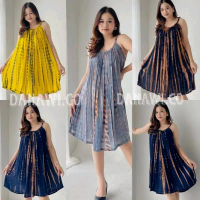 Daster Lobek Pendek Lilit Bali Tie Dye Rayon