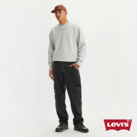 【LEVIS】568™ Loose 中腰寬鬆繭型工裝牛仔褲 / 黑色 男生牛仔褲 人氣新品 000LP-0002
