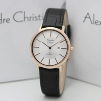 Jam Tangan Alexandre Christie AC8599 AC 8599 Original Bergaransi Resmi 1 Tahun Pria Silver Rosegold 