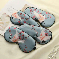 【6A Mulberry Silk】Topeng Mata Tidur 3D Ice Touch - **Reka Bentuk Lipat 180°** dengan Pad Bebas Alerg