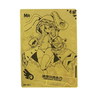 Goddess Story Girls Party Mr Metal Card Holder Rem Himekawa Yoshino Anime Characters Rare Metal Collector Card Kids Toys Gift