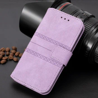 S24 Ultra Leather Fold Case For Samsung Galaxy S24 S23 S22 S21 Ultra S20 FE Plus Card Slot Wallet Flip Book Case Cover Funda