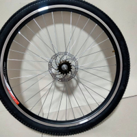 自行車輪轂 山地車輪組20寸22寸24寸26寸。鋁圈后輪,山地車車輪配件,輪組。-快速出貨