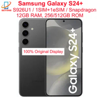 Samsung Galaxy S24+ S24 Plus 5G S926U1 6.7" Dynamic LTPO AMOLED ROM 256/512GB RAM 12GB Snapdragon NFC Original Cell Phone